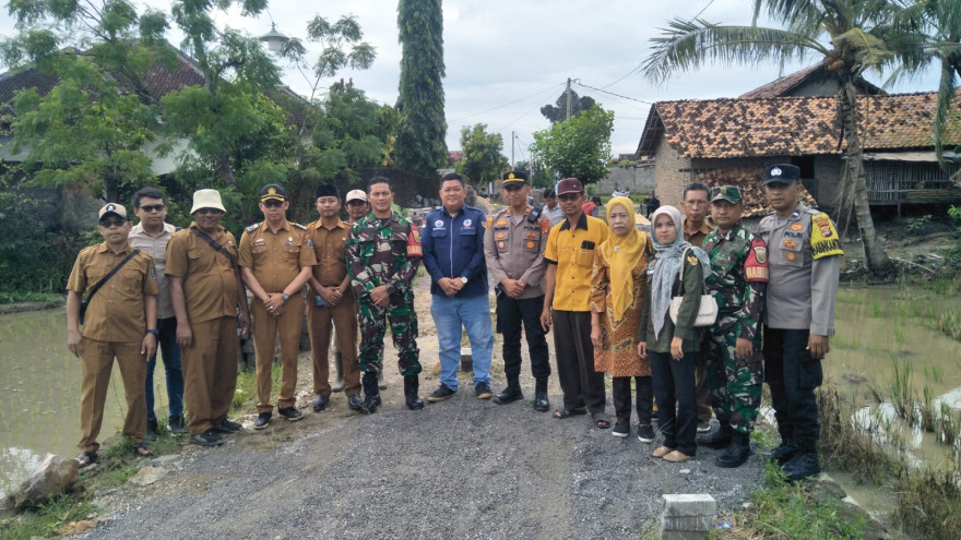 Pemdes Jatimulyo Bangun Jalan Paving Sepanjang 400 Meter di Dusun IV